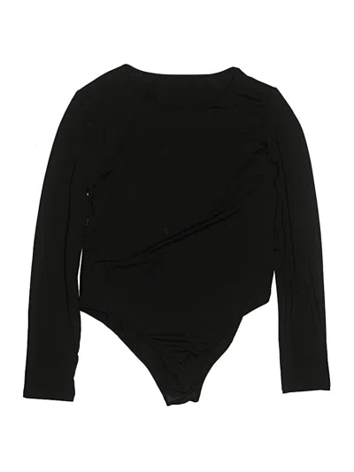 Pre-owned Shein Bodysuit In Black