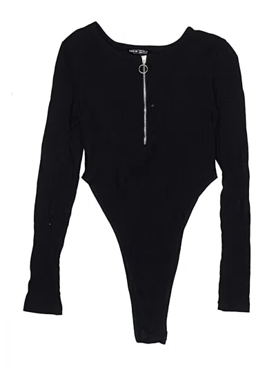 Pre-owned Shein Bodysuit In Black