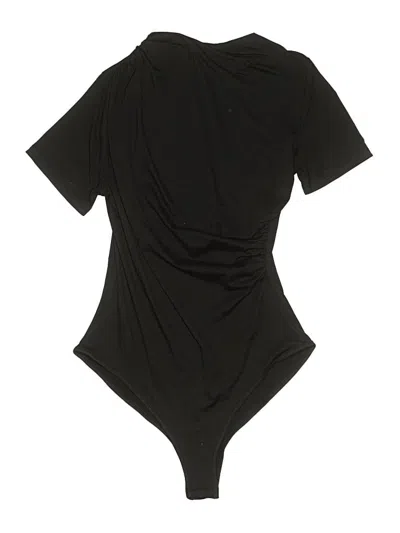 Pre-owned Shein Bodysuit In Black