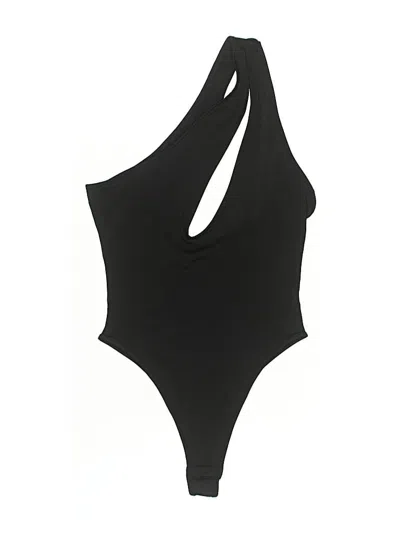 Pre-owned Shein Bodysuit In Black