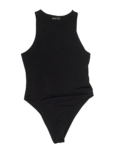 Pre-owned Shein Bodysuit In Black