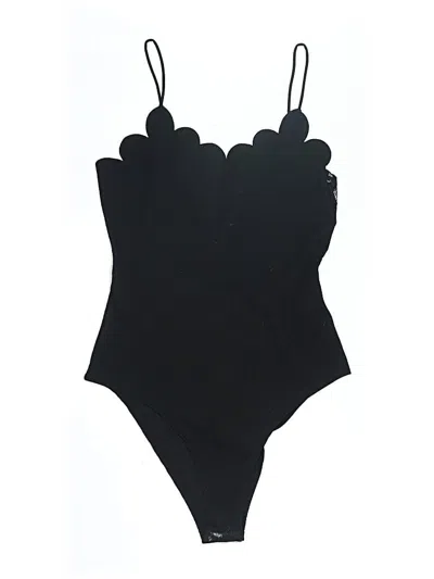 Pre-owned Shein Bodysuit In Black