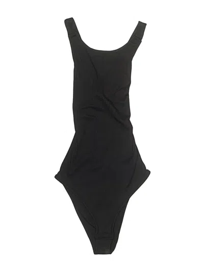 Pre-owned Shein Bodysuit In Black