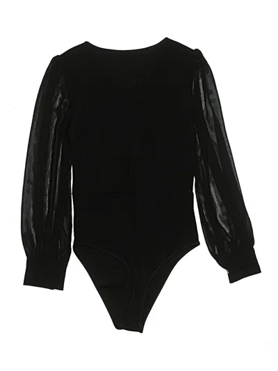 Pre-owned Shein Bodysuit In Black