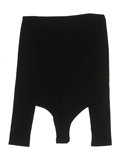 Pre-owned Shein Bodysuit In Black