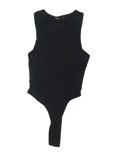 Pre-owned Shein Bodysuit In Black