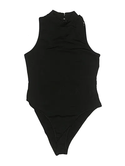 Pre-owned Shein Bodysuit In Black