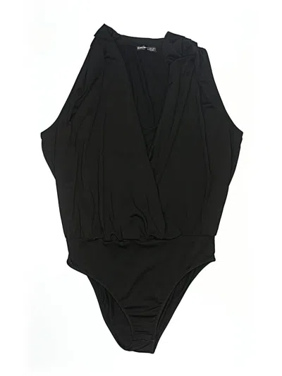 Pre-owned Shein Bodysuit In Black