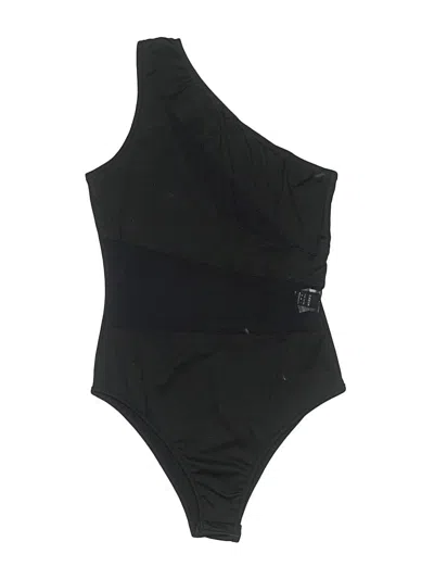 Pre-owned Shein Bodysuit In Black