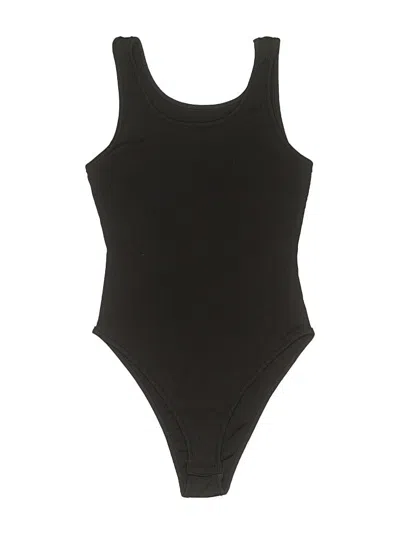 Pre-owned Shein Bodysuit In Black