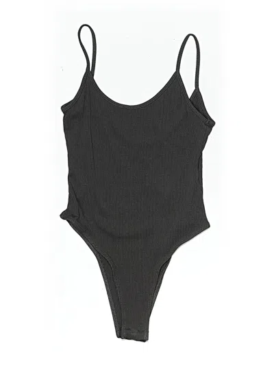 Pre-owned Shein Bodysuit In Black