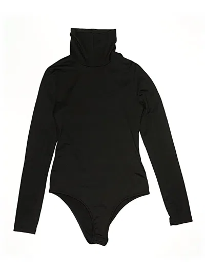 Pre-owned Shein Bodysuit In Black