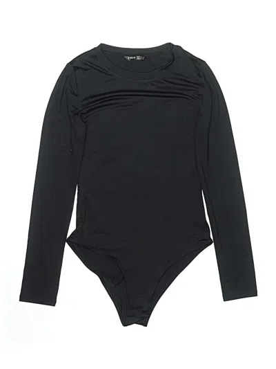 Pre-owned Shein Bodysuit In Black