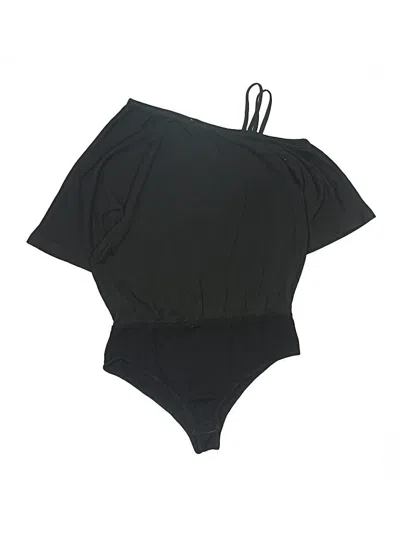 Pre-owned Shein Bodysuit In Black
