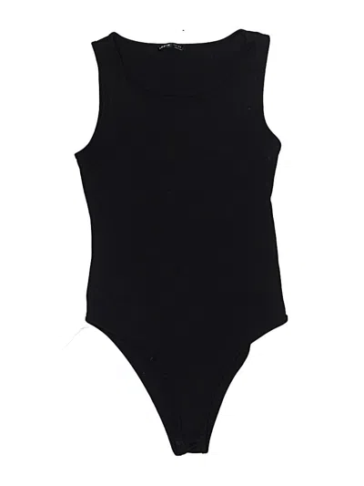 Pre-owned Shein Bodysuit In Black