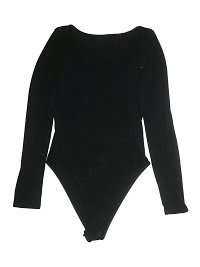 Pre-owned Shein Bodysuit In Black