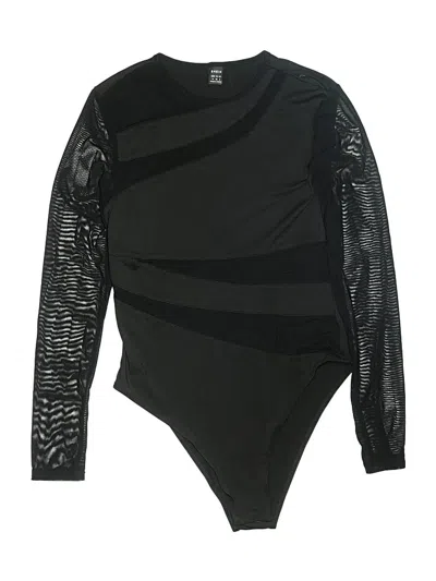 Pre-owned Shein Bodysuit In Black