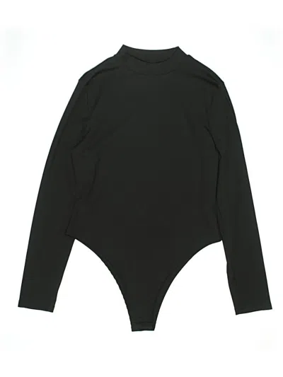 Pre-owned Shein Bodysuit In Black