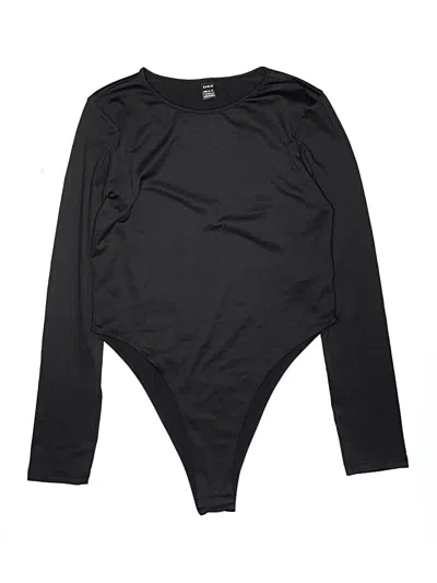 Pre-owned Shein Bodysuit In Black