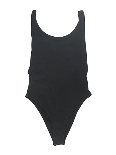 Pre-owned Shein Bodysuit In Black