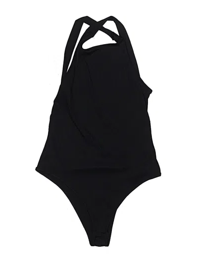 Pre-owned Shein Bodysuit In Black