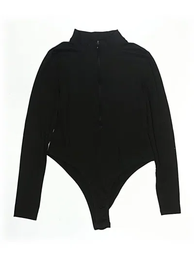 Pre-owned Shein Bodysuit In Black