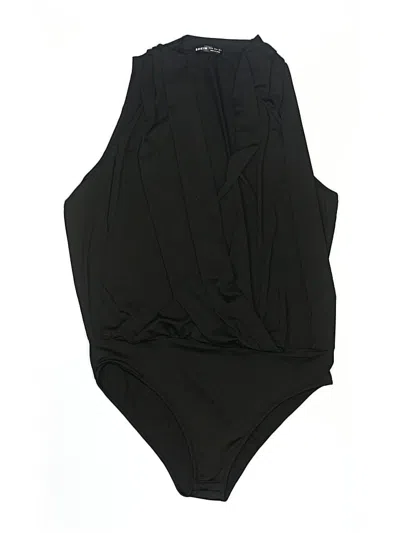 Pre-owned Shein Bodysuit In Black