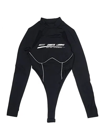 Pre-owned Shein Bodysuit In Black