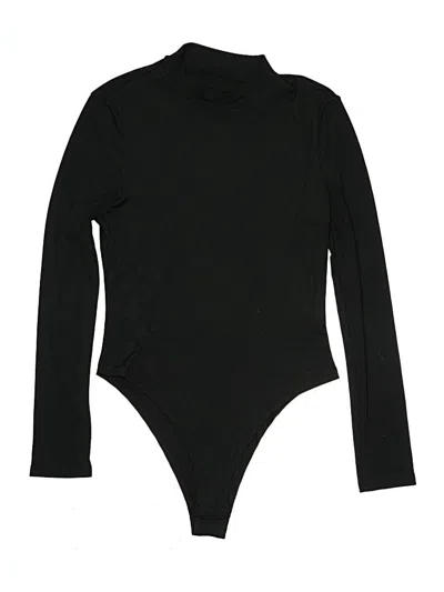 Pre-owned Shein Bodysuit In Black
