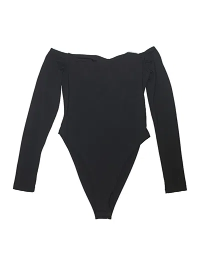 Pre-owned Shein Bodysuit In Black
