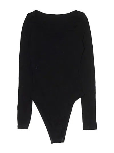 Pre-owned Shein Bodysuit In Black