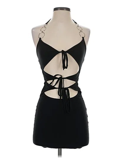 Pre-owned Shein Bodysuit In Black