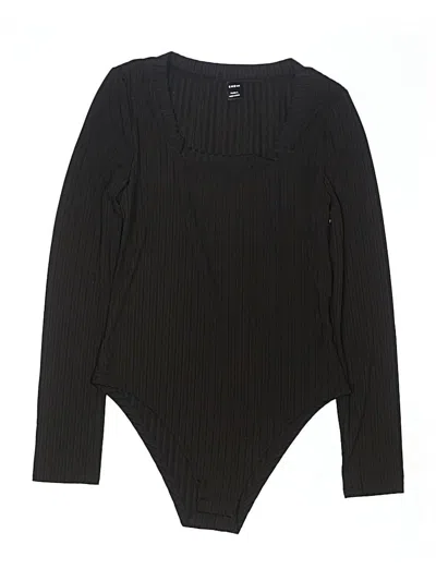 Pre-owned Shein Bodysuit In Black