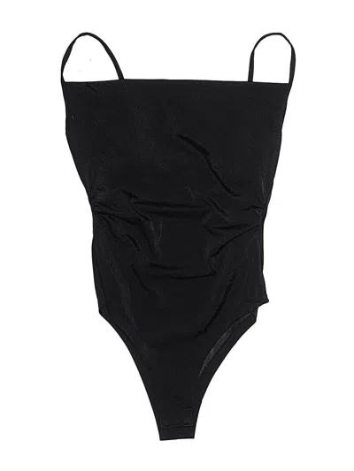 Pre-owned Shein Bodysuit In Black