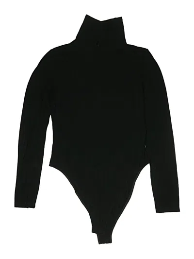 Pre-owned Shein Bodysuit In Black