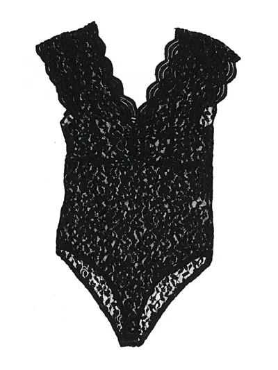 Pre-owned Shein Bodysuit In Black