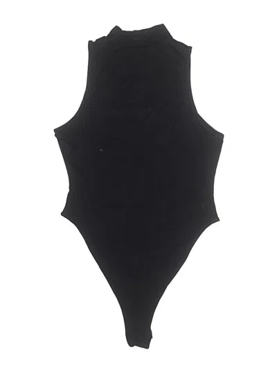 Pre-owned Shein Bodysuit In Black