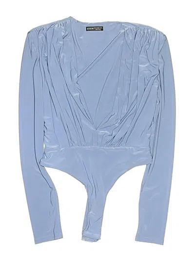 Pre-owned Shein Bodysuit In Blue