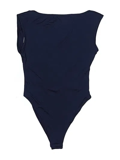 Pre-owned Shein Bodysuit In Blue