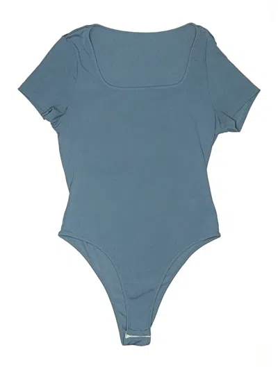 Pre-owned Shein Bodysuit In Blue