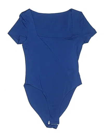 Pre-owned Shein Bodysuit In Blue