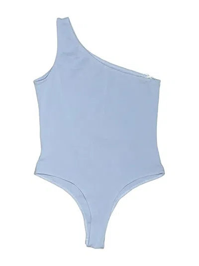 Pre-owned Shein Bodysuit In Blue