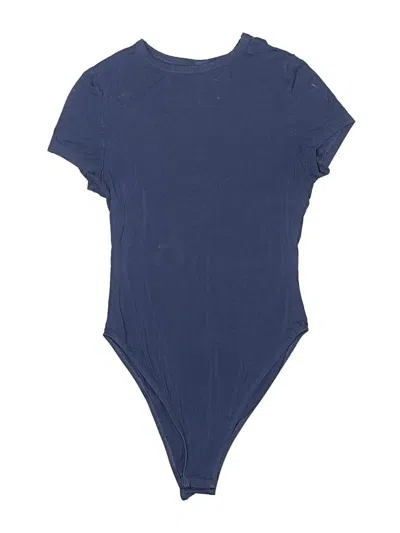 Pre-owned Shein Bodysuit In Blue
