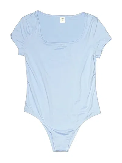 Pre-owned Shein Bodysuit In Blue