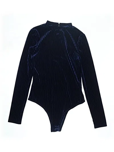 Pre-owned Shein Bodysuit In Blue