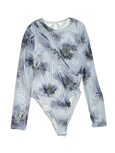 Pre-owned Shein Bodysuit In Blue