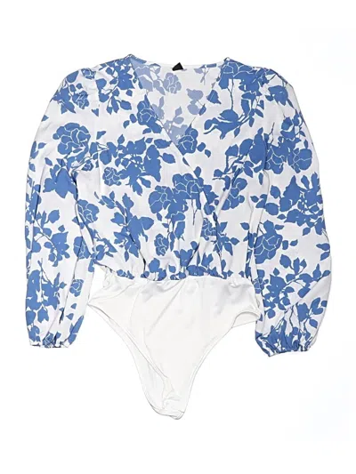 Pre-owned Shein Bodysuit In Blue