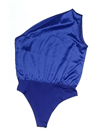 Pre-owned Shein Bodysuit In Blue