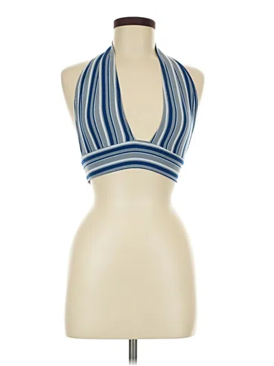 Pre-owned Shein Bodysuit In Blue