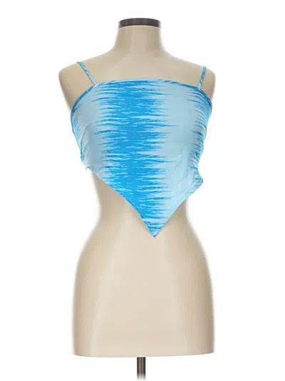 Pre-owned Shein Bodysuit In Blue